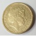 AUSTRALIA 2013 . TWO 2 DOLLARS COIN . ERROR . OFF CENTRE MIS-STRIKE